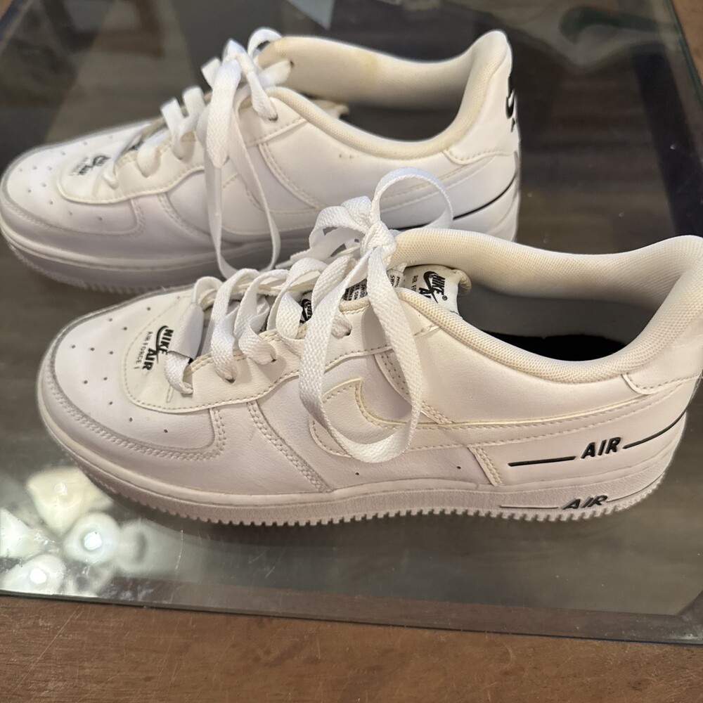 Nike Air Force 1 07 LV8 3 Double Air GS CJ4092-100 Womens Shoes Youth 7Y